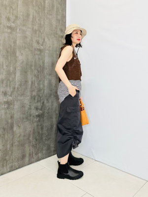 キャンプ用ハットとパンツ、ベルトセット TULTEX サファリハット メンズ トレッキングハット レディース