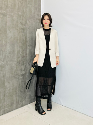 GU公式 | ノーカラージャケットZ+X