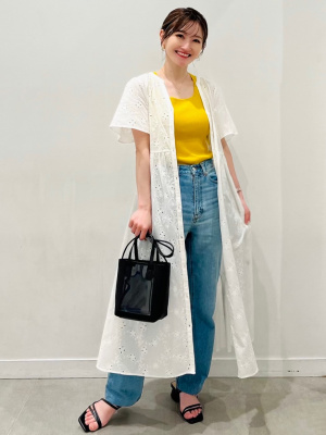 装飾品 セット GU公式 | ハイライズストレートジーンズ(セットアップ可能)(丈