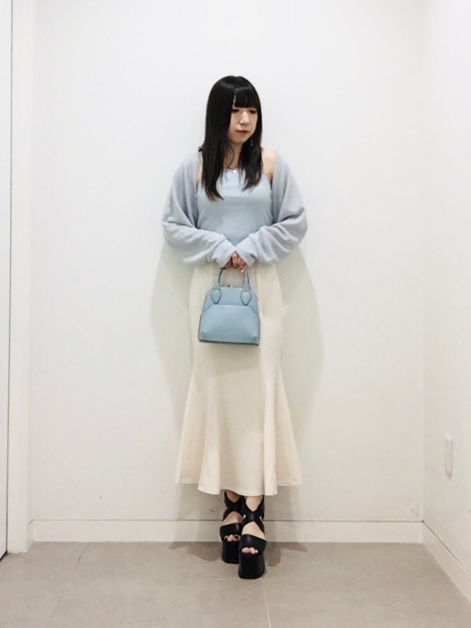 メッシュセットワンピース(ノースリーブ)、布帛コンビネーション