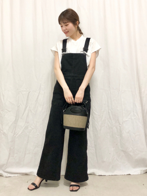 購入させて頂きました、お願い致します。 GU公式 | デニムバギーサロペットパンツRS+E