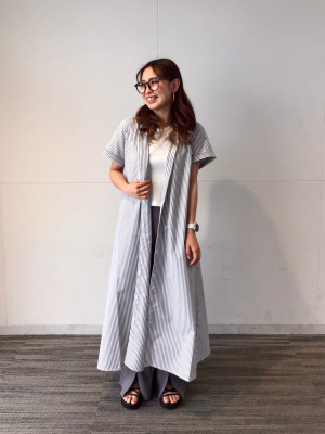 GU公式 | バックオープンミニT(半袖)