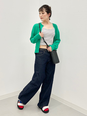 ◇SE様◇専用 GU公式 | ブラフィール2WAYクロップドキャミソール(ボーダー)