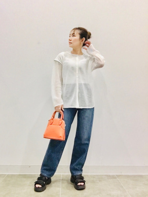 ロデオクラウンズ アングリッド　UNIQLO GUデニム ジーンズ セット GU デニムジャケット UNIQLO デニムパンツ セットアップ