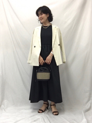 23区 リネンブレンドテーラードジャケット　大きいサイズ44 ブラック　黒　3L imgrc0264708497.jpg