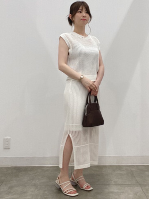 GU公式 | ブラフィール2WAYクロップドキャミソール(ボーダー)