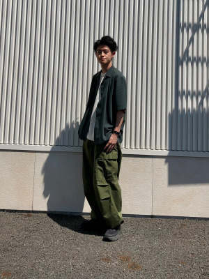 GU公式 | スーパーワイドカーゴパンツ