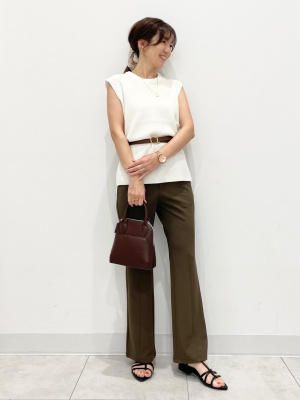 GU公式 | フレンチスリーブセーター