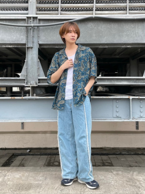 GU公式 | ワッフルロングタンクトップ