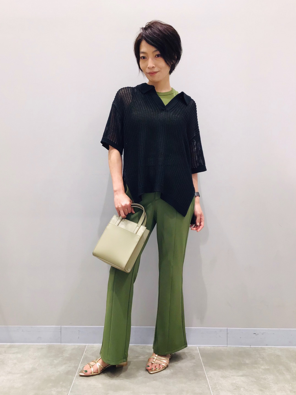 メッシュスキッパーポロセーター(半袖)(セットアップ可能