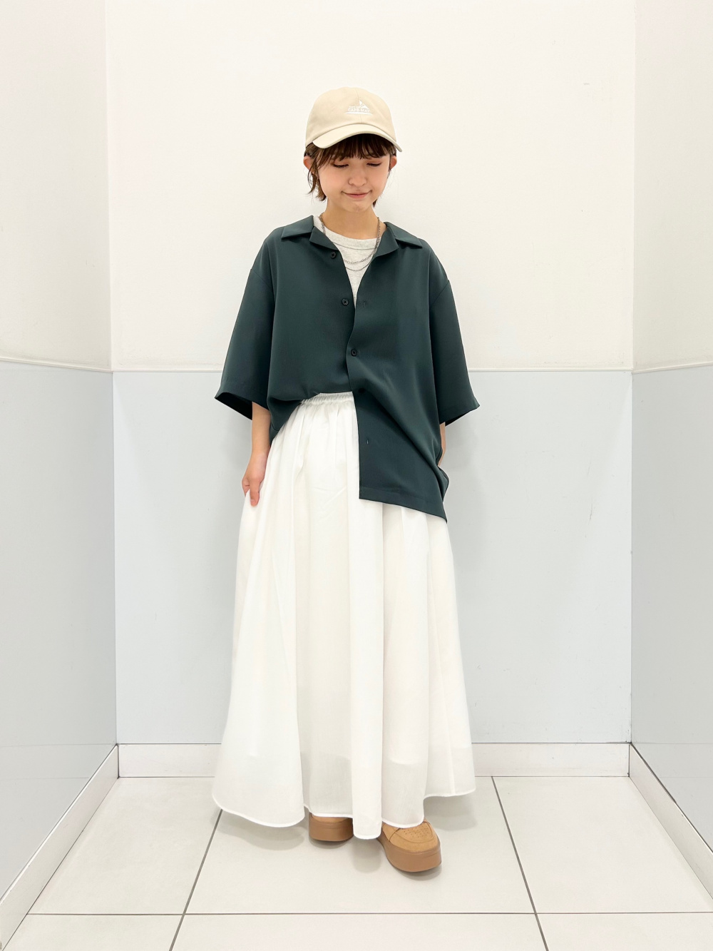 ハーフスリーブクロップドジャケット(セットアップ可能)、シアー
