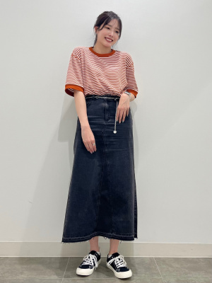 JANE SMITH デニムAライン　ロングスカート DENIM WORKS］ロングスカート - ベティスミス Betty Smith