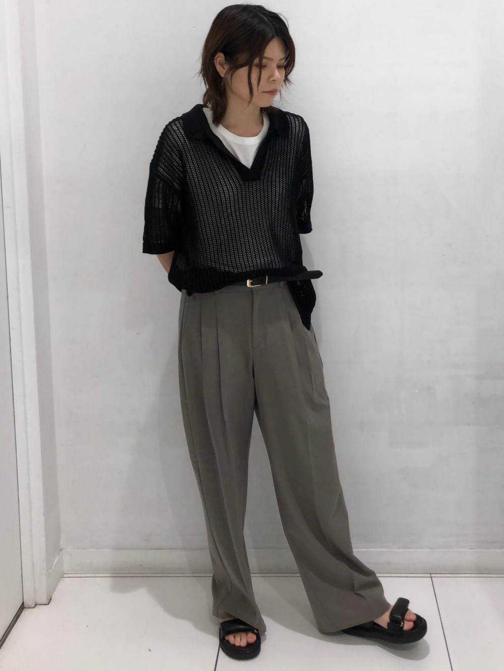 メッシュスキッパーポロセーター(半袖)(セットアップ可能