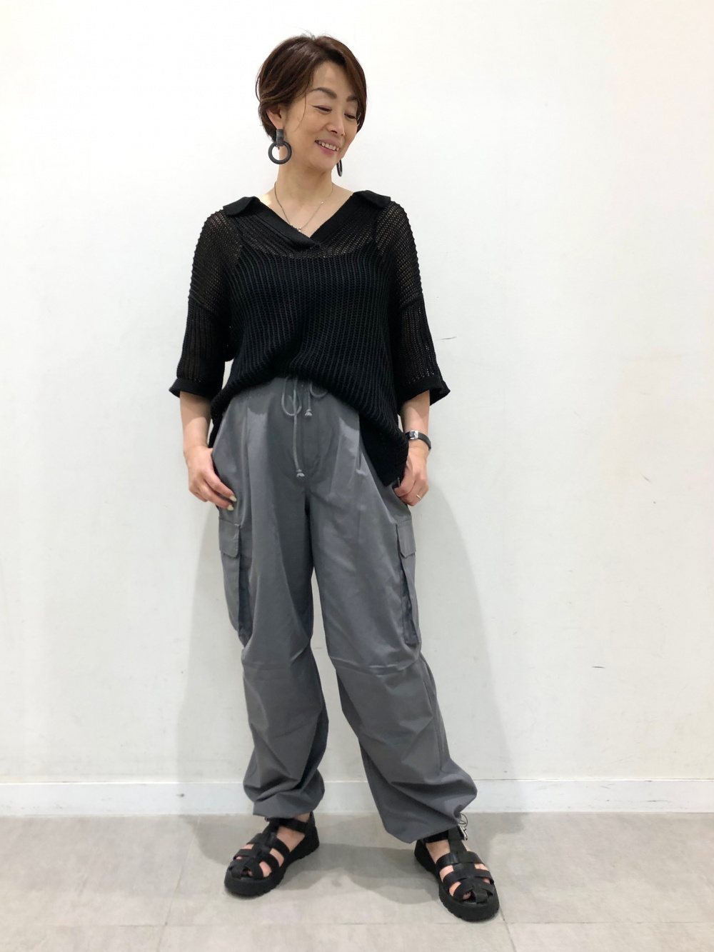 メッシュスキッパーポロセーター(半袖)(セットアップ可能