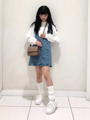 G*ン様 【ヘルシーデニム】 別注 サロペットスカート ［36］美品 Healthy denim（ヘルシーデニム）の「【Healthy DENIM for SALON
