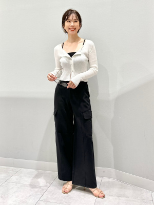 GU公式 | カーゴワイドパンツ(丈標準70.0～74.0cm)