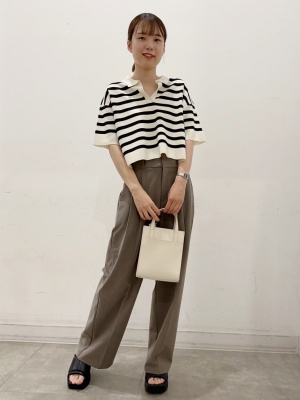 お見本でございます。 公式】GU スキッパーポロセーター(5分袖)Q 商品番号: 350465 カラー