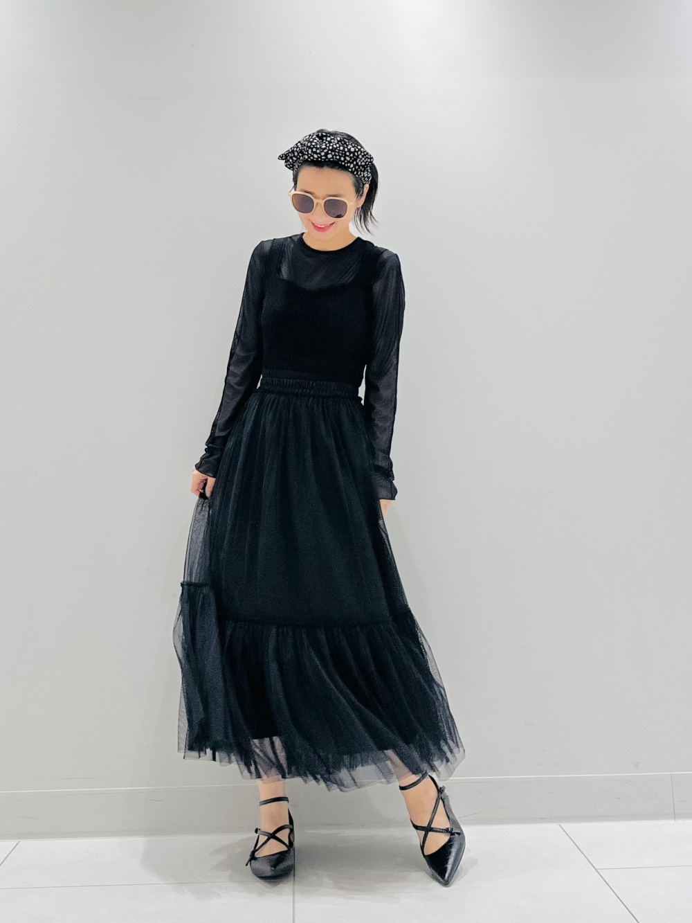 ロングワンピース 長袖 カーディガン ブラック ブラウン F ブラックフォーマル ロングジャケット風重ね着ワンピース net