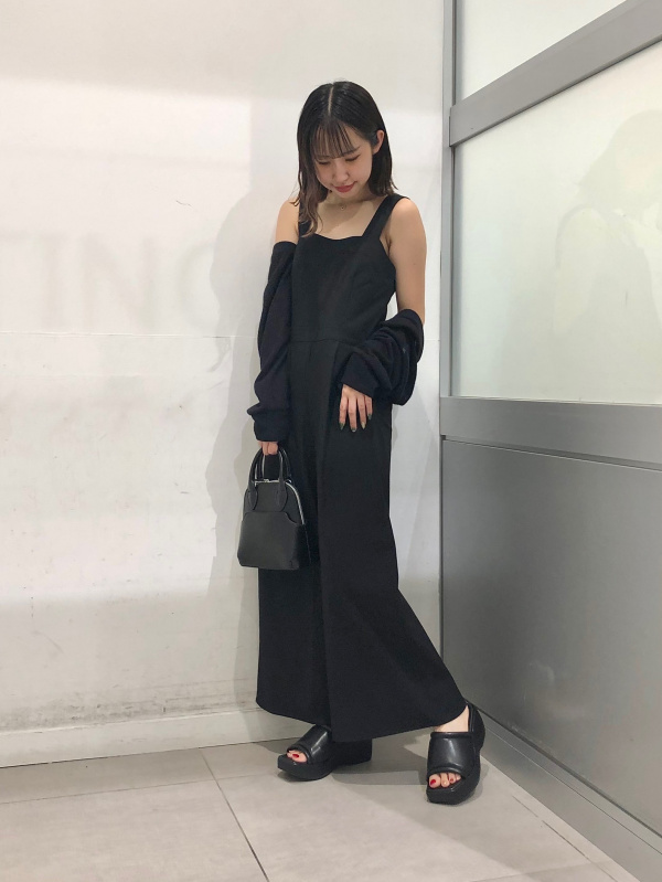 女裝方形領連身褲(無袖) | UQ 搜尋