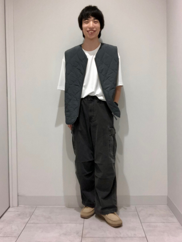 GU公式 デニムスーパーワイドカーゴパンツNT+E GU デニムスーパーワイドカーゴパンツNT E