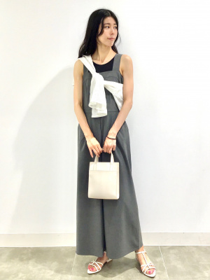 GU公式 | メッシュセットワンピース(ノースリーブ)