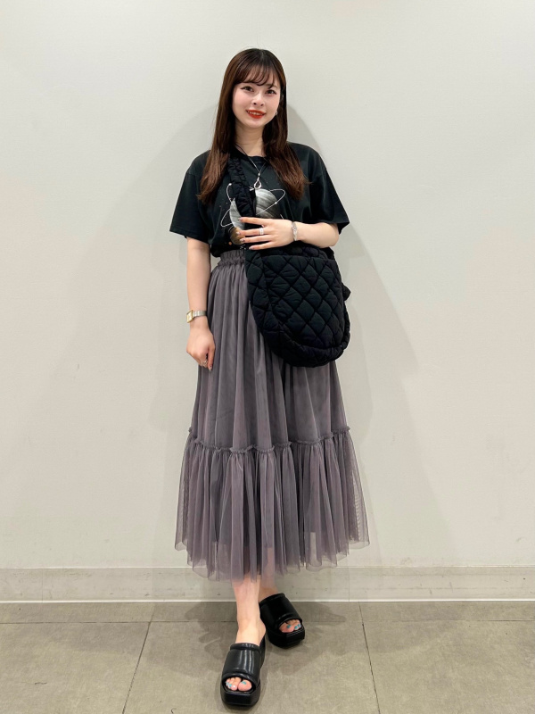 COMME des GARCONS】チュールティアードミディスカート 楽天市場