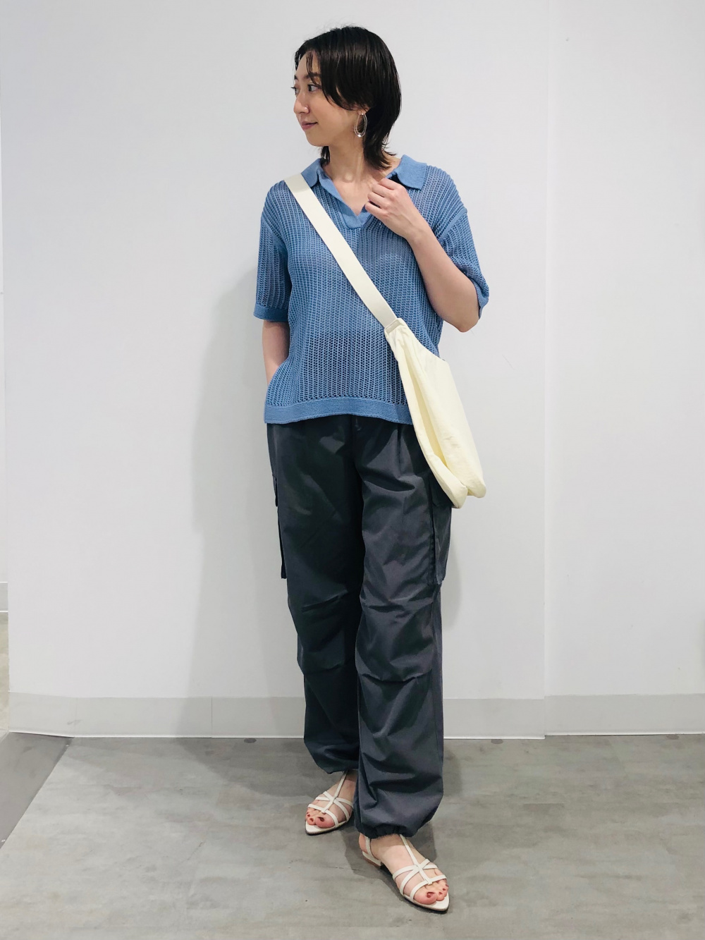 メッシュスキッパーポロセーター(半袖)(セットアップ可能