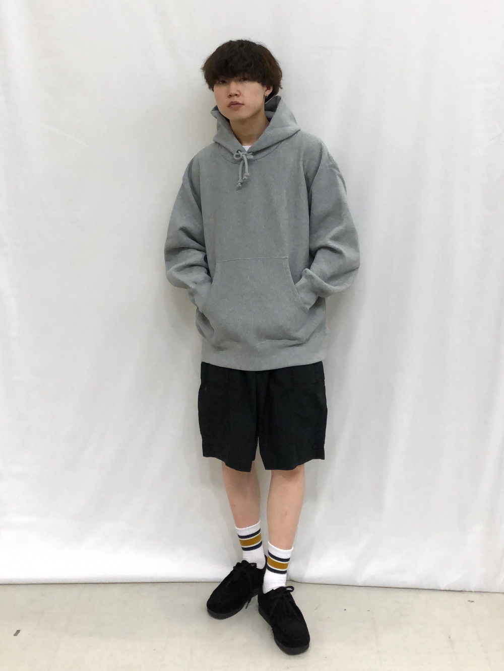 メッシュニットスキッパーポロシャツ(5分袖)、ワイドカーゴ メッシュニットスキッパーポロシャツ(5分袖)、ワイドカーゴ