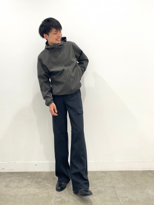 かえ 　3点セット GU公式 | カーゴワイドパンツ+EC(丈長め80.0cm)