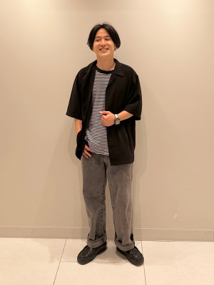 てとページ Open Collar S/S Shirt | nanamica | ナナミカ