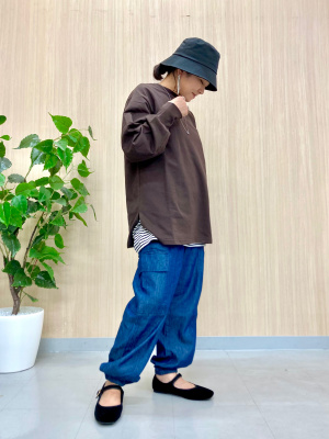 GU公式 | デニムジョガーパンツYT+E