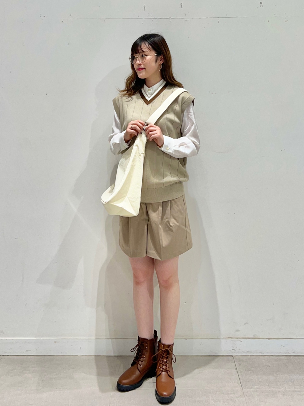 ウォッシャブルノーカラージャケットZ(セットアップ可能)、ドレープ