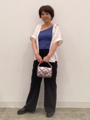 GU公式 | ドレープシャツ(半袖)