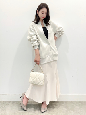 GU公式 | ヘビーウェイトスウェット オーバーサイズ カーディガン(長袖)