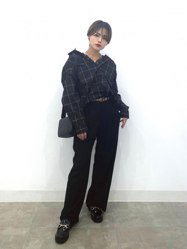 ^_^さん専用 GU公式 | スタイルオーガニックリブレースVネックタンクトップ