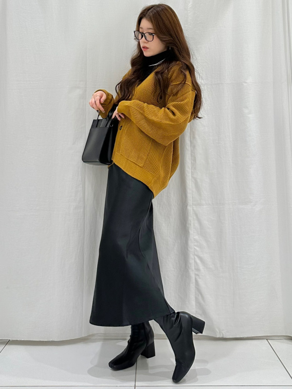 陽ページ サテンロングスカート | ファッション通販サイト NUGU