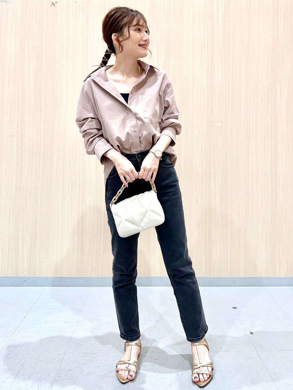 shinji7943さま専用　2点セット 2WAY布帛コンビネーションT(5分袖)Z、布帛コンビネーションワンピース