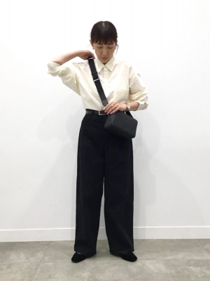 GU公式 | サスペンダー付きストレートパンツ+E