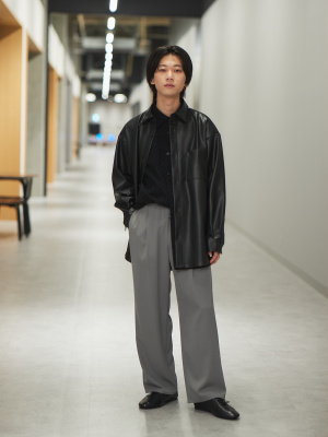 hrh■7色 牛革 リアルレザー フラットシューズ hrh□7色 牛革 リアルレザー フラットシューズ (フラット
