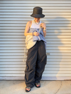 新品 diesel ディーゼル P-Diamanda 38 パラシュートパンツ
