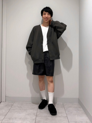 バックル付き黒モカシン GU公式 | リアルレザーモカシンシューズ