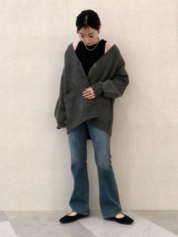 アメリカンスリーブタンクトップ（レディース）の着用