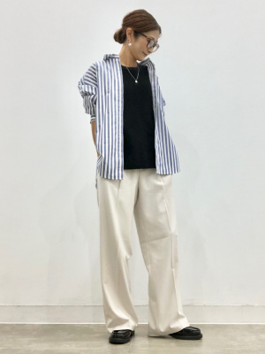 GU公式 | フレンチスリーブセーター