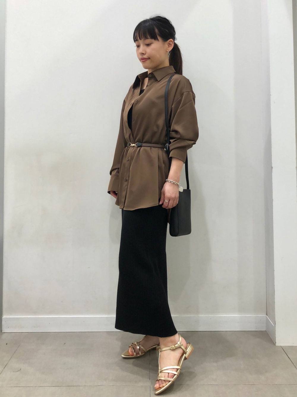 shinji7943さま専用　2点セット 2WAY布帛コンビネーションT(5分袖)Z、布帛コンビネーションワンピース