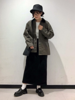 ジン君セット GU公式 | UVカットツイルバケットハット