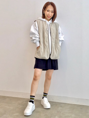 GU公式 | ヒートパデッドキルティングベストSW