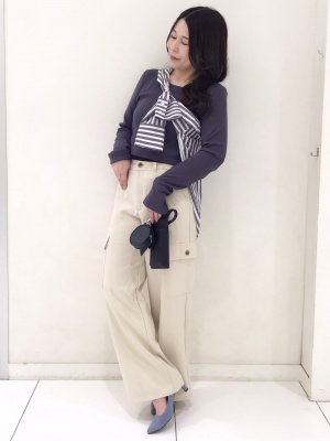 GU公式 | カーゴワイドパンツ(丈標準70.0～74.0cm)