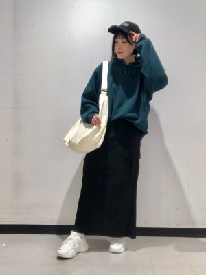 ブラックボーイ GU公式 | ボリュームソールメッシュスニーカー