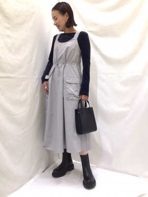 GU公式 | ユーティリティジャンパードレスQ+E