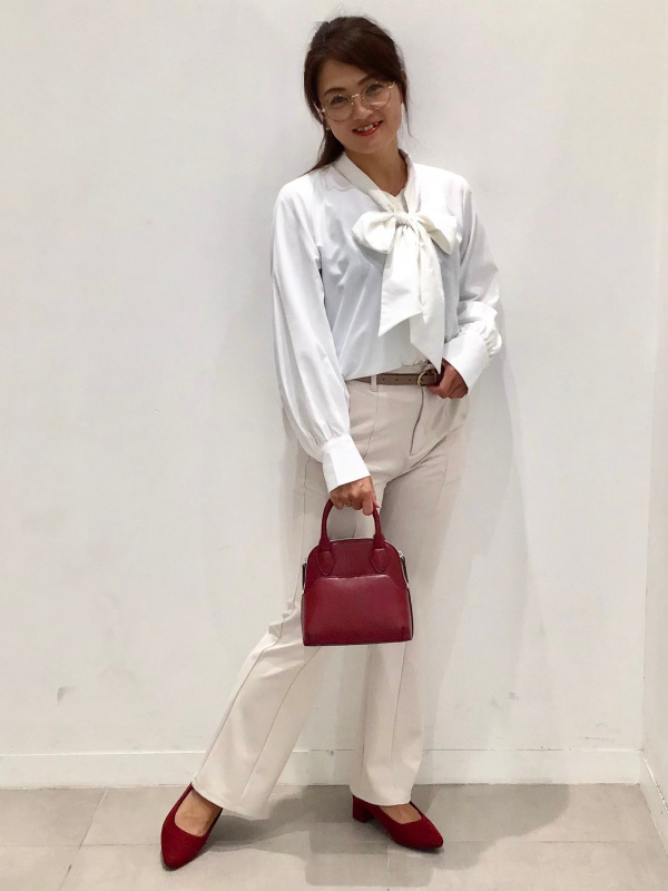 カットソーフレアスラックス(丈標準69.0～73.0cm)(セットアップ可能